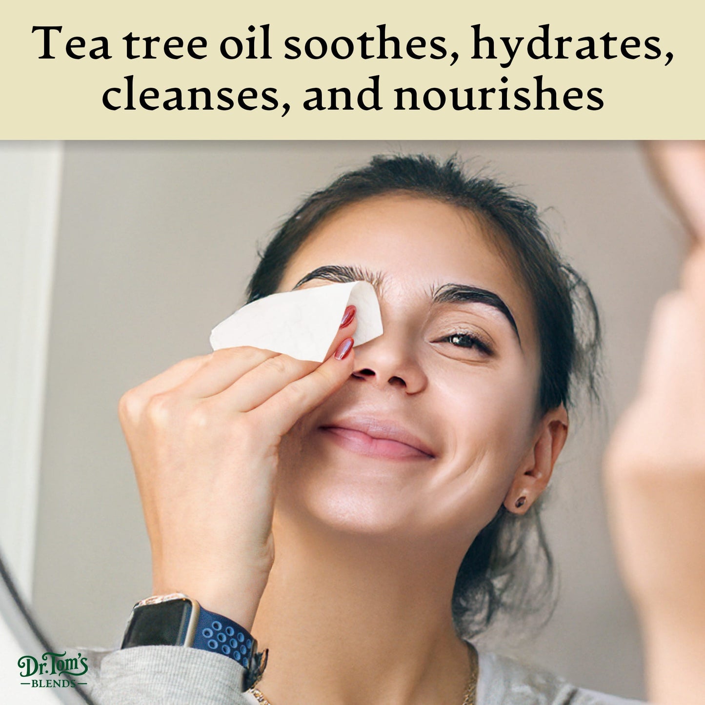Eyelid Wipes with Tea Tree Oil