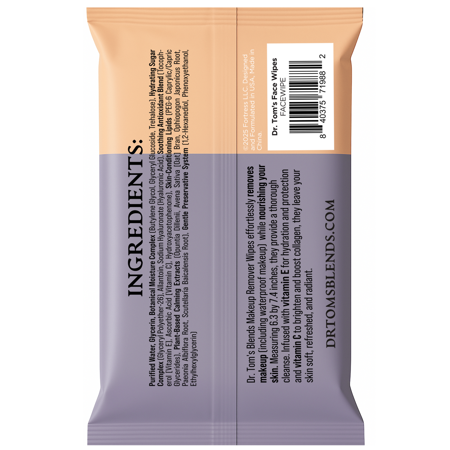 Makeup Remover Wipes (30 ct.) with Vitamin C and E, Unscented