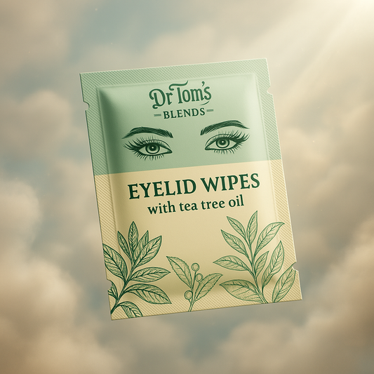 Eyelid Wipes with Tea Tree Oil